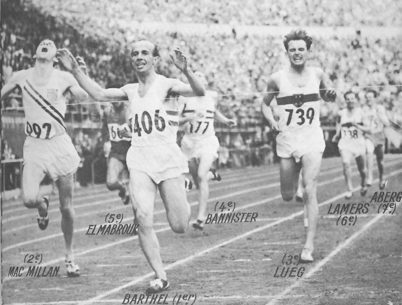 1936 Swiss Championships track medal, winner 800m race 1936 Swiss Championships track medal, winner 800m race